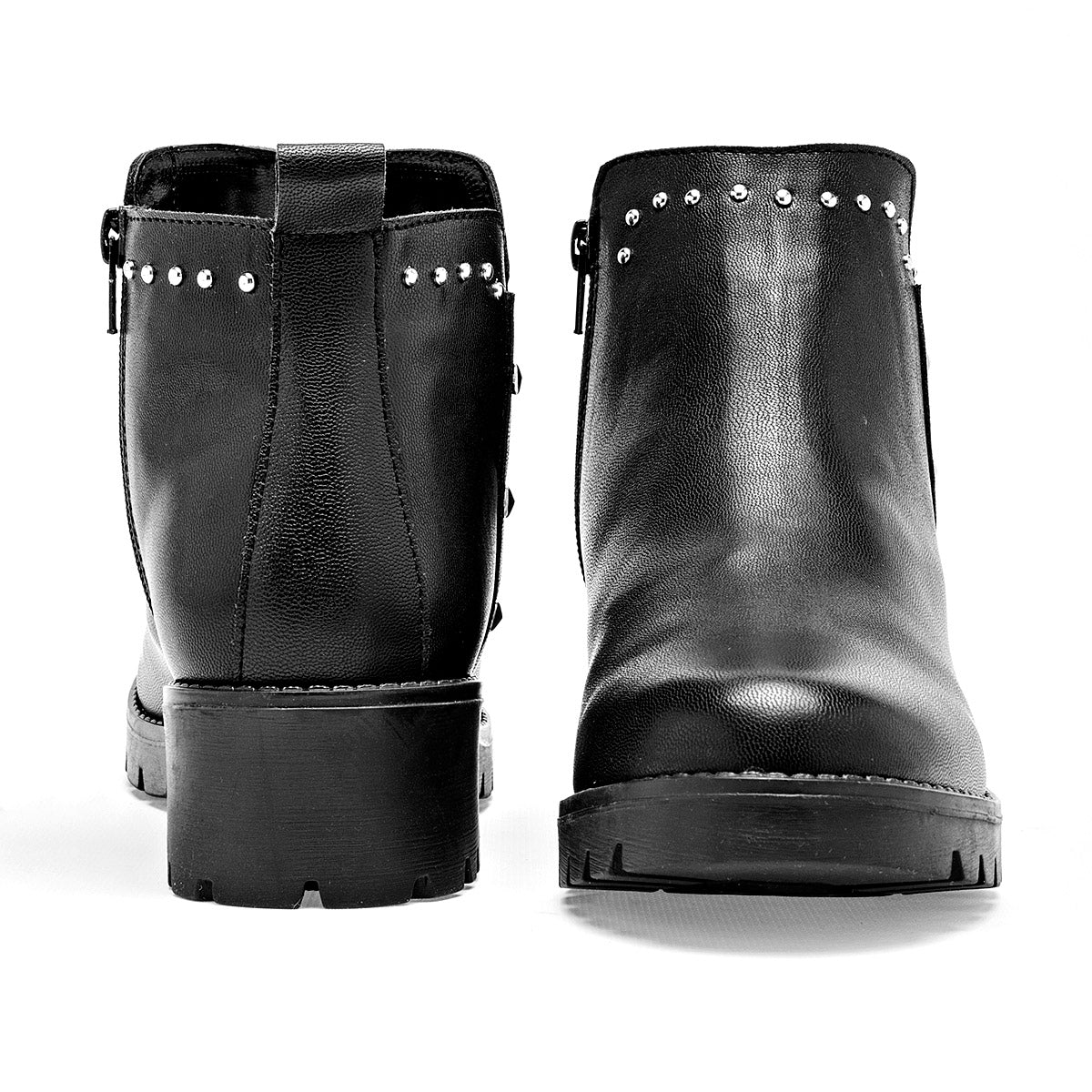 Botin Casual D. K. Ch. Mujer Salome62 Negro Tacon 4 Cm