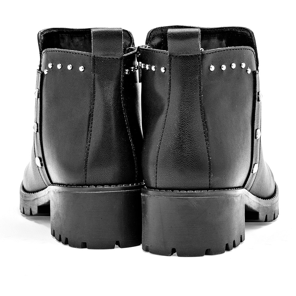 Botin Casual D. K. Ch. Mujer Salome62 Negro Tacon 4 Cm