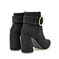 Botin Damita Mujer 108062 Negro Tacon 9 Cm Tubo 11 Cm