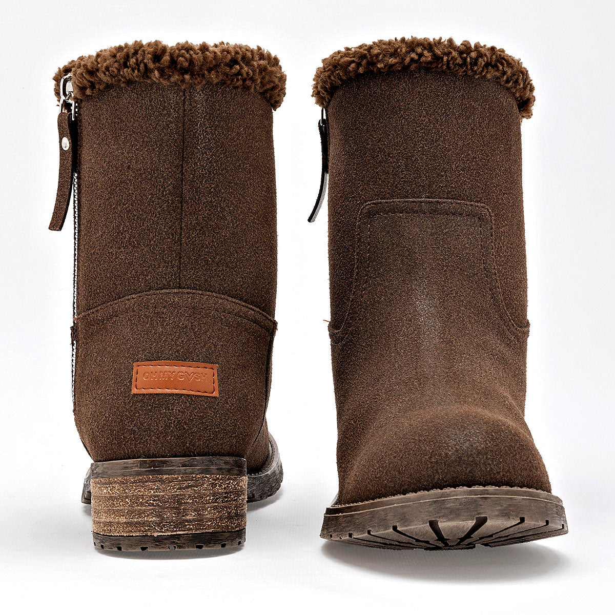 Botin Casual Gösh Mujer 3060g01 Cafe Tubo 20 Cm
