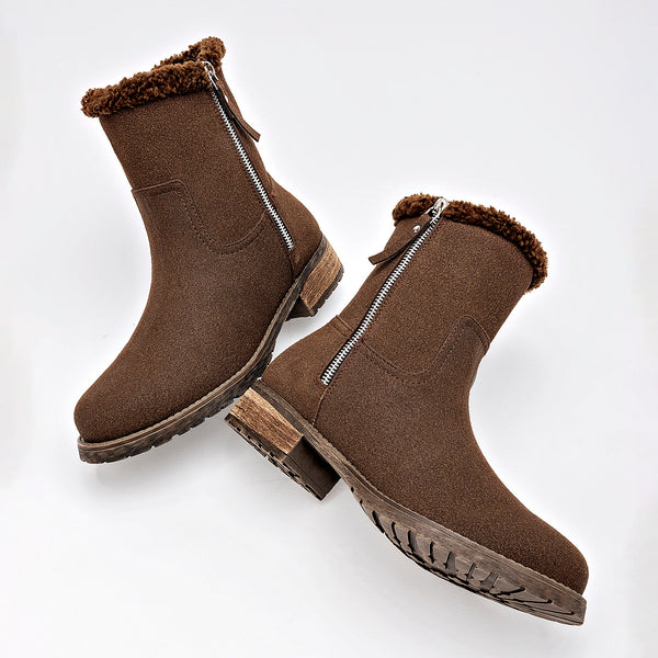      Botin Casual Gösh Mujer 3060g01 Cafe Tubo 20 Cm
