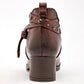 Botin Casual Lady One Mujer Fr4213 Cafe Tacon 5 Cm