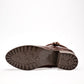 Botin Casual Lady One Mujer Fr4213 Cafe Tacon 5 Cm