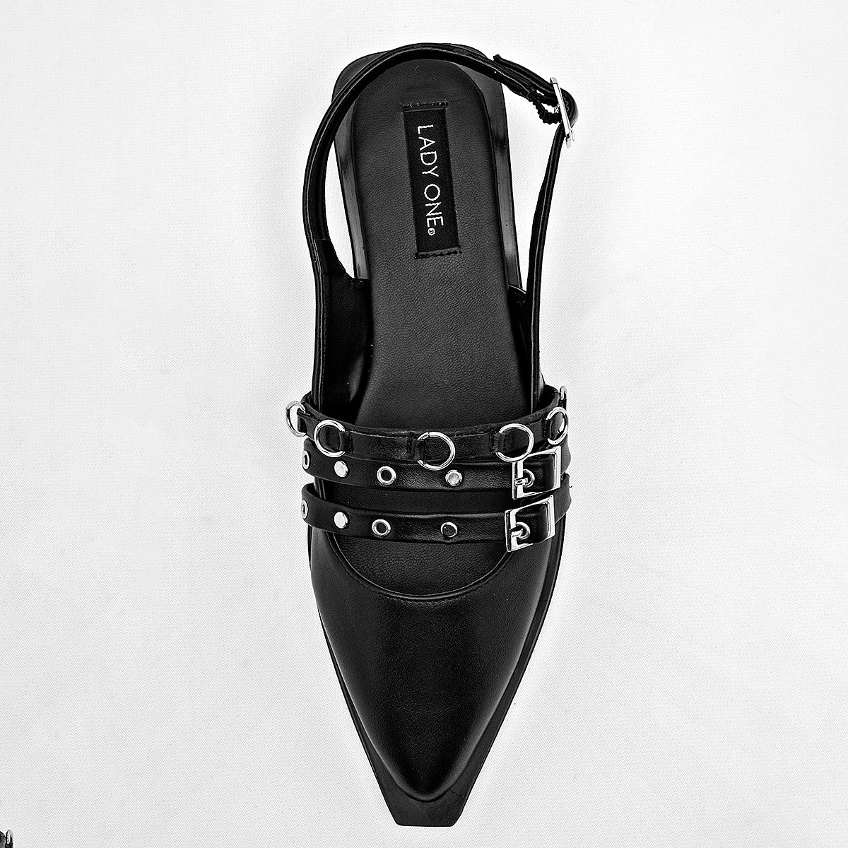 Flats Casual Lady One Mujer Va701 Negro