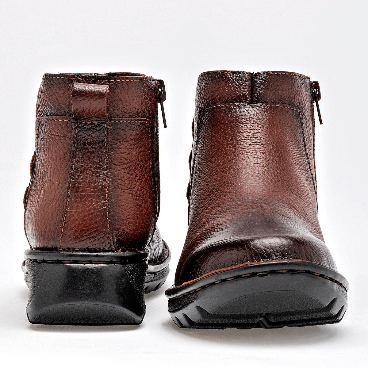 Botin Casual Piel Lobo Solo Mujer  5957b Cafe