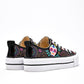 TENIS URBANO MUJER MORA TIERRA SANTA NEGRO MULTICOLOR