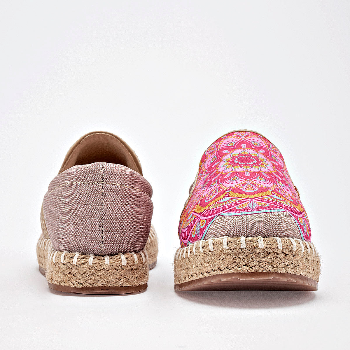 SANDALIA MUJER MORA TIERRA TEYSI BEIGE MULTICOLOR