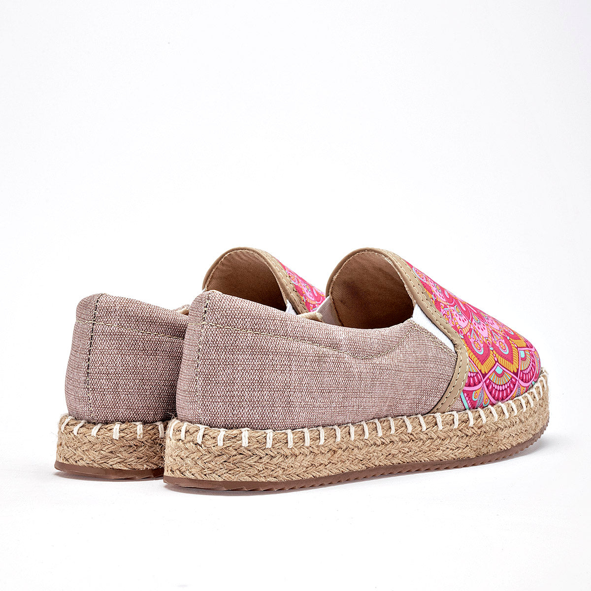 SANDALIA MUJER MORA TIERRA TEYSI BEIGE MULTICOLOR