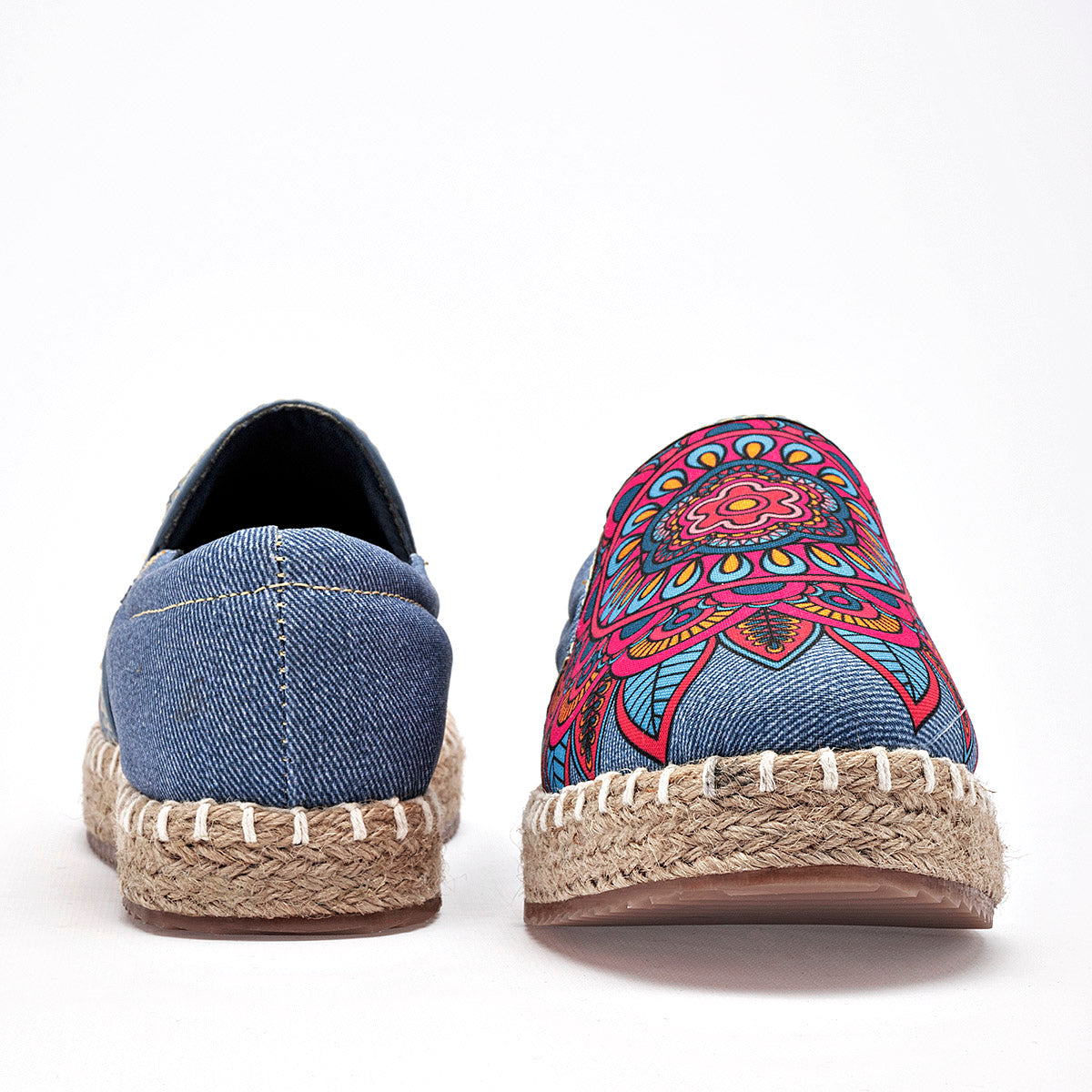 SANDALIA MUJER MORA TIERRA TEYSI MEZCLILLA MULTICOLOR