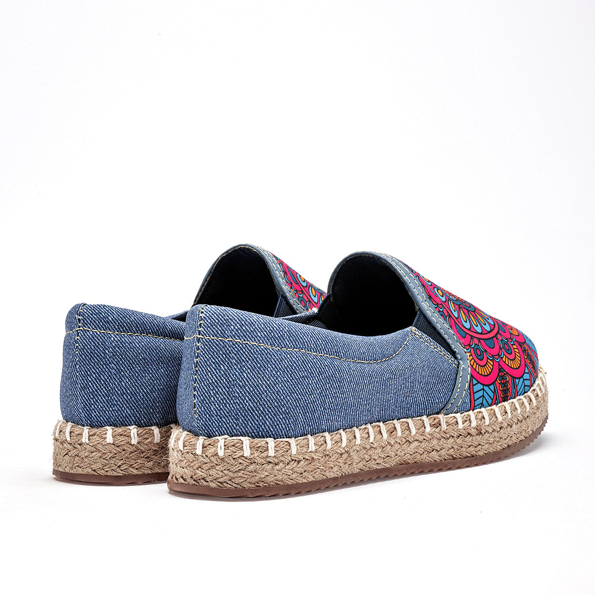 SANDALIA MUJER MORA TIERRA TEYSI MEZCLILLA MULTICOLOR