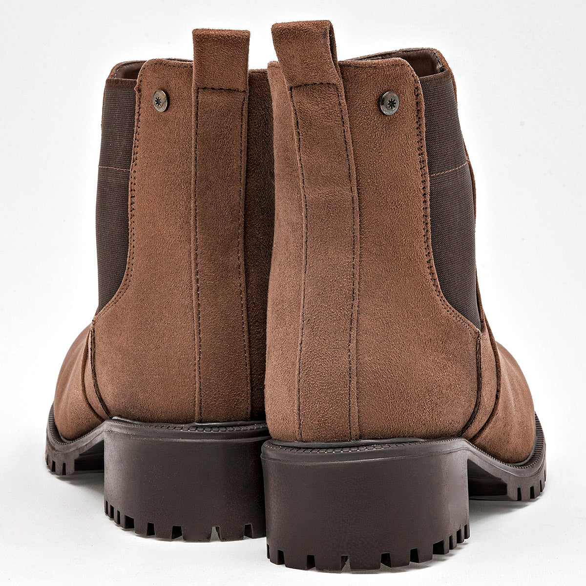 Bota Casual Moramora Mujer Aline Cafe Tacon 4 Cm