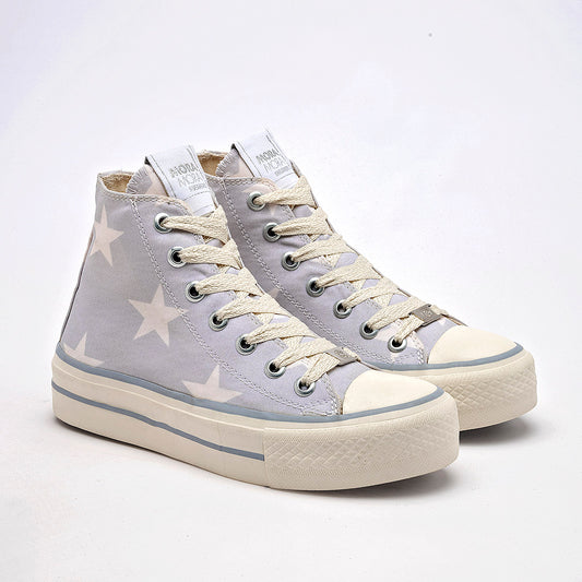 TENIS URBANO MUJER MORAMORA CLIO GRIS LATTE