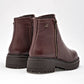 Botin Casual Piel Moramora Mujer Hope Cafe Tubo 12 Cm