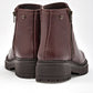 Botin Casual Piel Moramora Mujer Hope Cafe Tubo 12 Cm