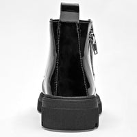 Botin Casual Queen Mujer 50255 Negro Tubo 12 Cm