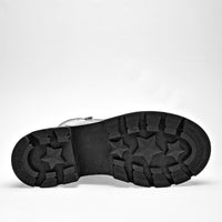 Botin Casual Queen Mujer 50255 Negro Tubo 12 Cm