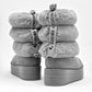 Bota Casual Rojo Cereza Mujer 8040 Gris Plataforma 4cm Tubo 20cm