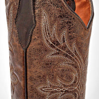      Bota vaquera piel trankasboots paramujer Pv850 Cafe Tacon 5CM  tubo 30CM