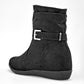 Botin Casual Via Victoria Mujer 9095 Negro Plataforma 4 Cm