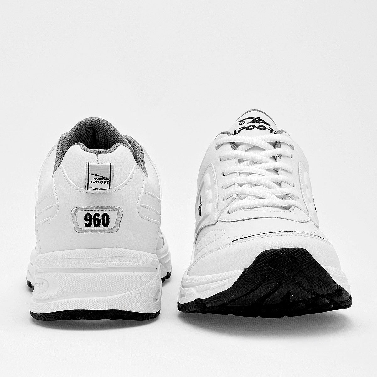 TENIS DEPORTIVO JUVENIL APOORT 960 BLANCO NEGRO