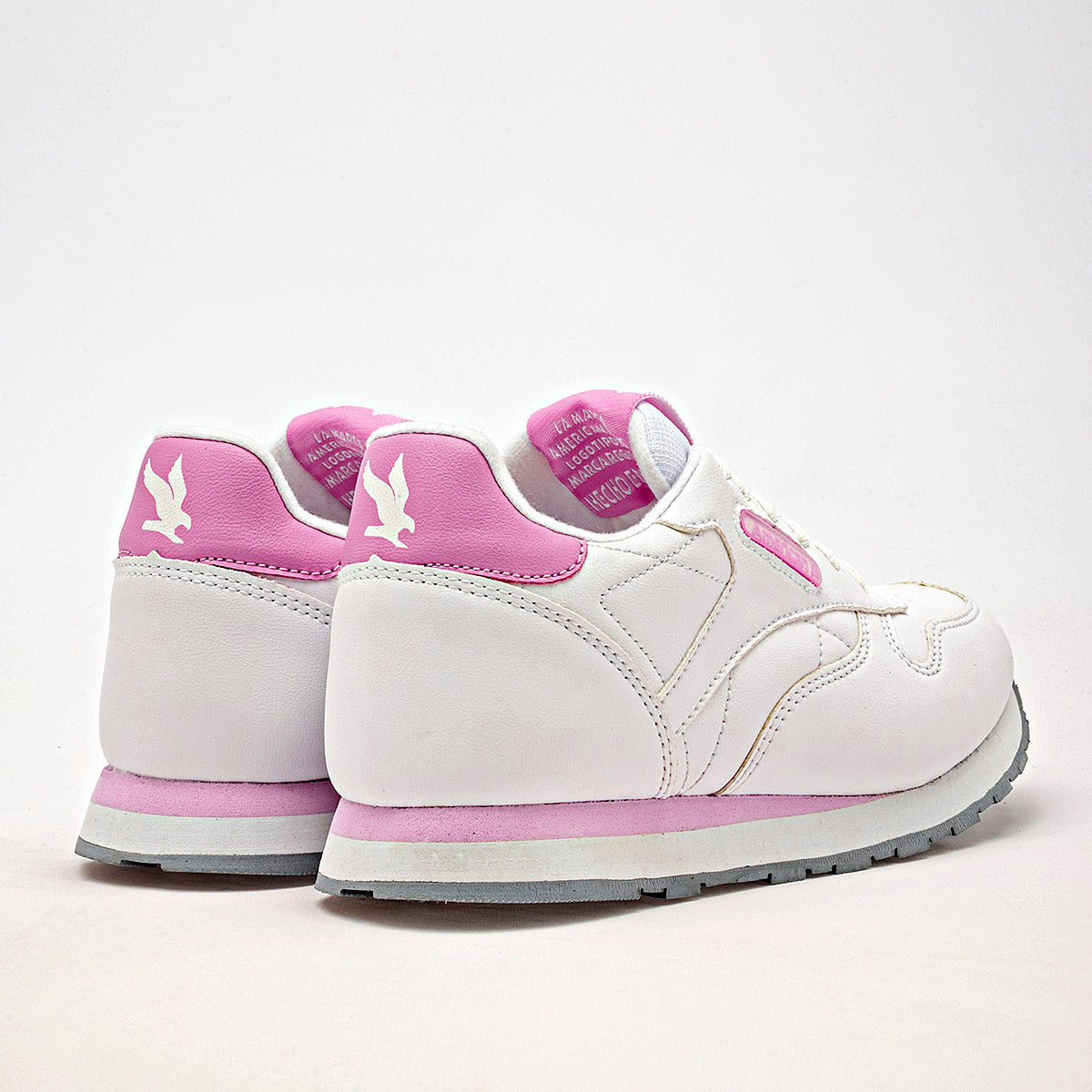 TENIS URBANO MUJER AMERICAN FIRE 7137 BLANCO ROSA