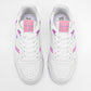 TENIS URBANO MUJER AMERICAN FIRE 7143 BLANCO ROSA LILA
