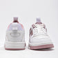 TENIS URBANO MUJER AMERICAN FIRE 7144 BLANCO ORO ROSA