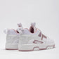 TENIS URBANO MUJER AMERICAN FIRE 7144 BLANCO ORO ROSA
