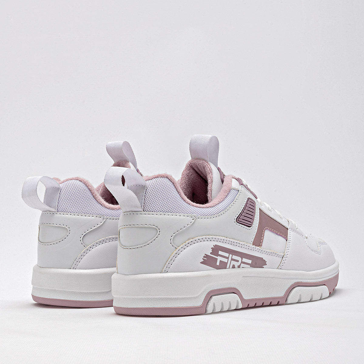TENIS URBANO MUJER AMERICAN FIRE 7144 BLANCO ORO ROSA