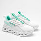 TENIS DEPORTIVO MUJER AMERICAN FIRE A97 BLANCO VERDE
