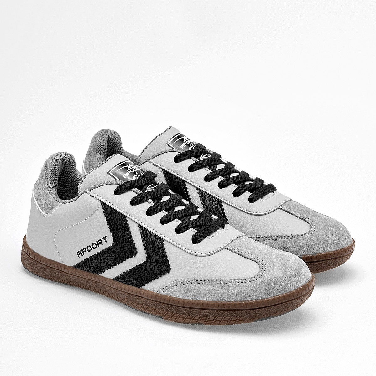 TENIS URBANO HOMBRE APOORT A010 GRIS NEGRO