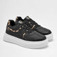 TENIS URBANO MUJER APOORT C143 NEGRO BEIGE