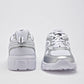 TENIS URBANO MUJER APOORT D750 BLANCO PLATA