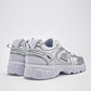 TENIS URBANO MUJER APOORT D750 BLANCO PLATA