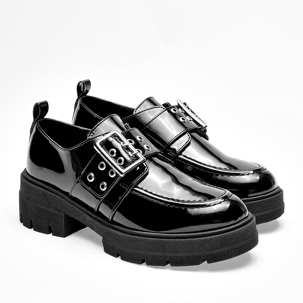Zapato Tacon Charol Mujer Been Class 19507 Negro Tacon 5 Cm