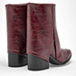 Bota Vaquera Been Class Mujer 19644 Vino Tacon 6 Cm