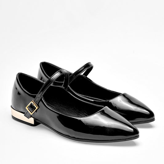 FLATS MUJER BEEN CLASS 19653 NEGRO CHAROL