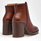 Botin Casual Been Class Mujer 19694 Cafe Tacon 8 Cm