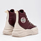 Botin Casual Been Class Mujer 19707 Vino Plataforma 5 Cm