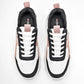TENIS URBANO MUJER BEEN CLASS 19708 BLANCO NEGRO ROSA