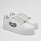 TENIS URBANO MUJER BEEN CLASS 19751 BLANCO PLATA