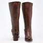 Bota Larga Celex Para Mujer 525 Color Cafe Tacon 5 Tub0 37