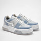 TENIS URBANO MUJER CLASBEN AMAZON AZUL PLATA