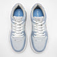 TENIS URBANO MUJER CLASBEN AMAZON AZUL PLATA