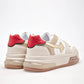 TENIS URBANO MUJER CLASBEN AMAZON BEIGE MULTICOLOR