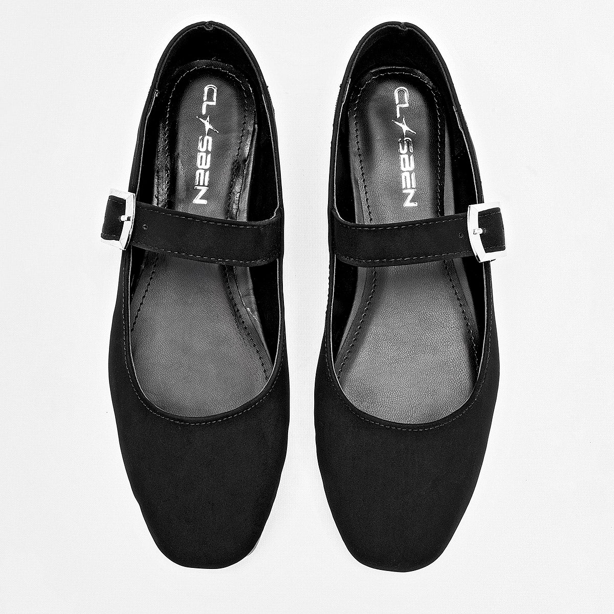 FLATS MUJER CLASBEN LARA NEGRO