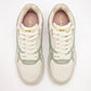 TENIS URBANO MUJER CLASBEN MIKA LATE VERDE ROSA