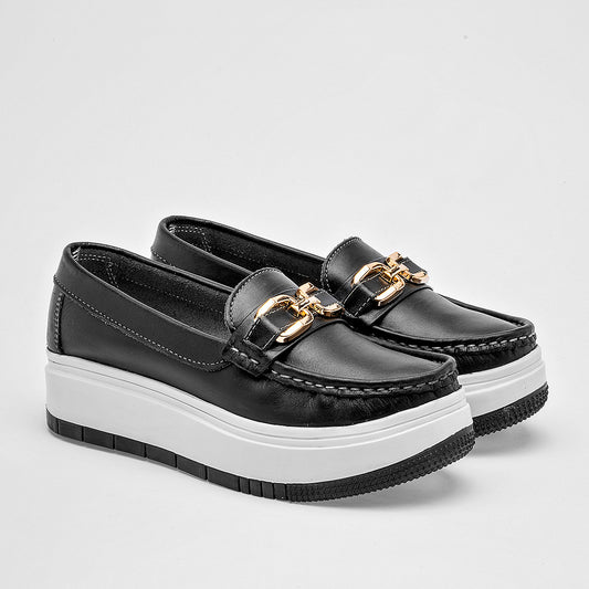 ZAPATO CASUAL MUJER EMANUEL ROMERO 504 NEGRO