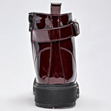 Botin Casual Ensueño Mujer 178775 Vino Tubo 10 Cm