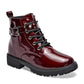 Botin Casual Ensueño Mujer 178775 Vino Tubo 10 Cm